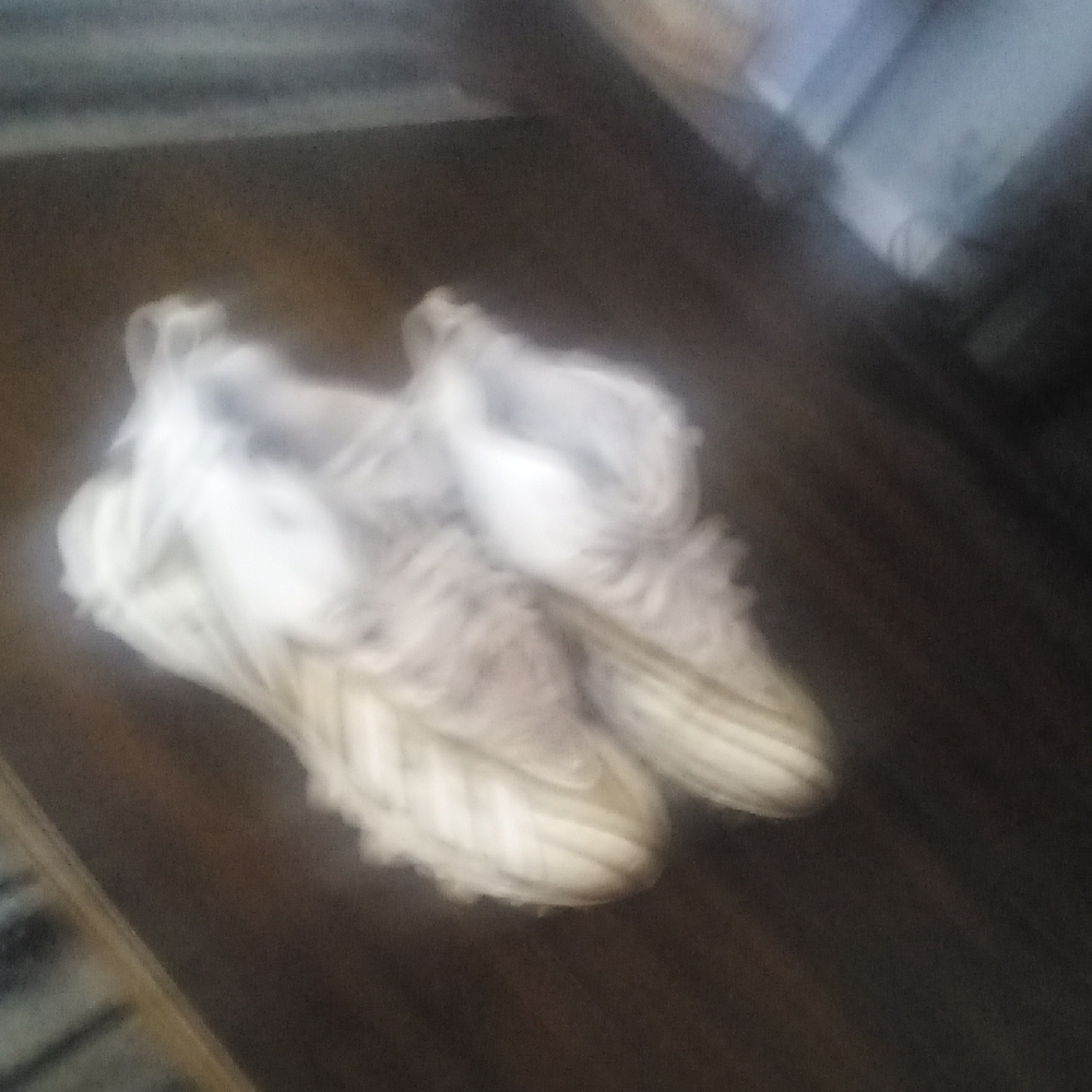 adidas Kids Shoes in White and Cream